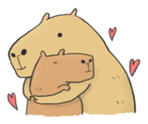 Hey Capybara! sticker #8432641