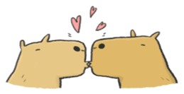 Hey Capybara! sticker #8432642