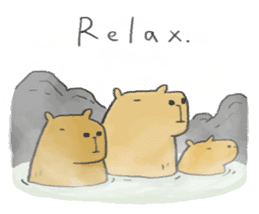 Hey Capybara! sticker #8432645