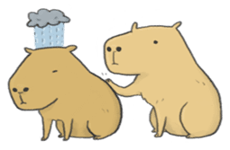 Hey Capybara! sticker #8432648