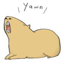 Hey Capybara! sticker #8432652