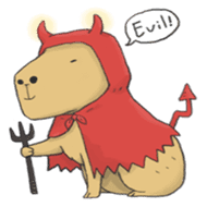 Hey Capybara! sticker #8432654