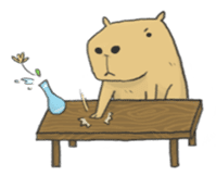 Hey Capybara! sticker #8432658