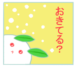 Pleasant friends of the forest in winter sticker #8432710