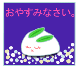 Pleasant friends of the forest in winter sticker #8432713