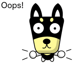 Trapezoidal Dog 2 ( English ) sticker #8433070
