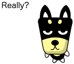Trapezoidal Dog 2 ( English ) sticker #8433072