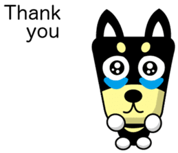 Trapezoidal Dog 2 ( English ) sticker #8433078