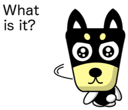 Trapezoidal Dog 2 ( English ) sticker #8433088