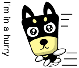 Trapezoidal Dog 2 ( English ) sticker #8433096