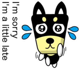 Trapezoidal Dog 2 ( English ) sticker #8433097
