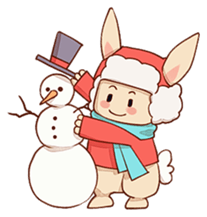 hoodie bunny sticker #8433299