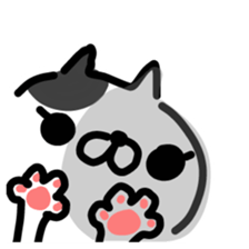 Cat love 1 sticker #8433358