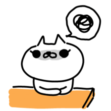 Cat love 1 sticker #8433366