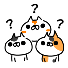 Cat love 1 sticker #8433372