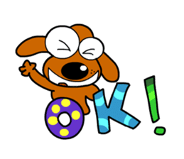 Salala-Super cute sausage dog sticker #8434389