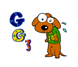 Salala-Super cute sausage dog sticker #8434412