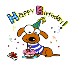 Salala-Super cute sausage dog sticker #8434416