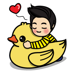 Belle little ducky boy