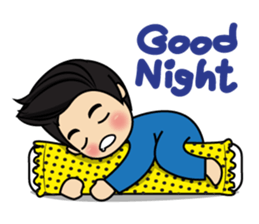 Belle little ducky boy sticker #8434554