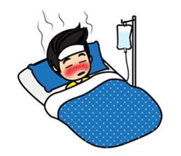 Belle little ducky boy sticker #8434571