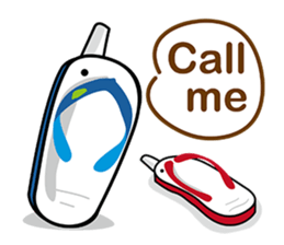 Taiwan Cute Slippers sticker #8434705