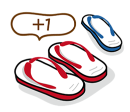 Taiwan Cute Slippers sticker #8434722