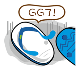 Taiwan Cute Slippers sticker #8434724