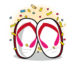 Taiwan Cute Slippers sticker #8434737
