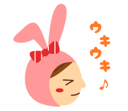 a lovely face sticker #8434797