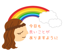 a lovely face sticker #8434802