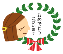 a lovely face sticker #8434812