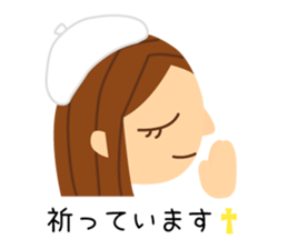 a lovely face sticker #8434815