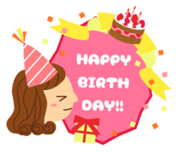 a lovely face sticker #8434819