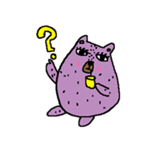 Taro Bear by Amoyo sticker #8434980