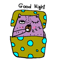 Taro Bear by Amoyo sticker #8434984