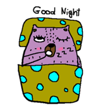 Taro Bear by Amoyo sticker #8434984