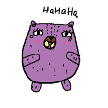 Taro Bear by Amoyo sticker #8434985