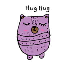 Taro Bear by Amoyo sticker #8434988