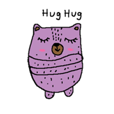 Taro Bear by Amoyo sticker #8434988