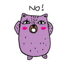 Taro Bear by Amoyo sticker #8434991