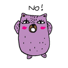 Taro Bear by Amoyo sticker #8434991