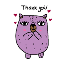 Taro Bear by Amoyo sticker #8434997