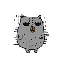 Taro Bear by Amoyo sticker #8435018
