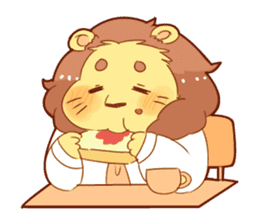 Lion and Tiger's Sticker sticker #8435505