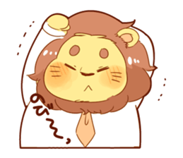 Lion and Tiger's Sticker sticker #8435506