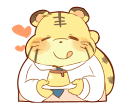 Lion and Tiger's Sticker sticker #8435507