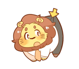 Lion and Tiger's Sticker sticker #8435538