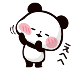 Mochi Mochi Panda!-Daily life version- sticker #8435589