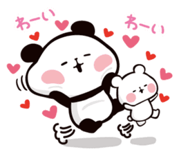 Mochi Mochi Panda!-Daily life version- sticker #8435599